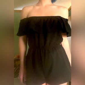 Small black summertime romper